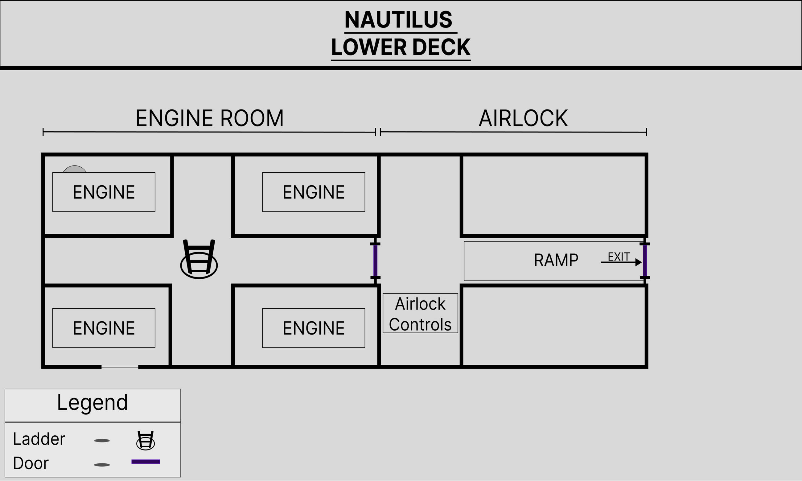 NAUTILUS LOWER DECK
